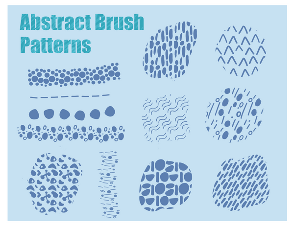 Abstract Brush Procreate Bundle