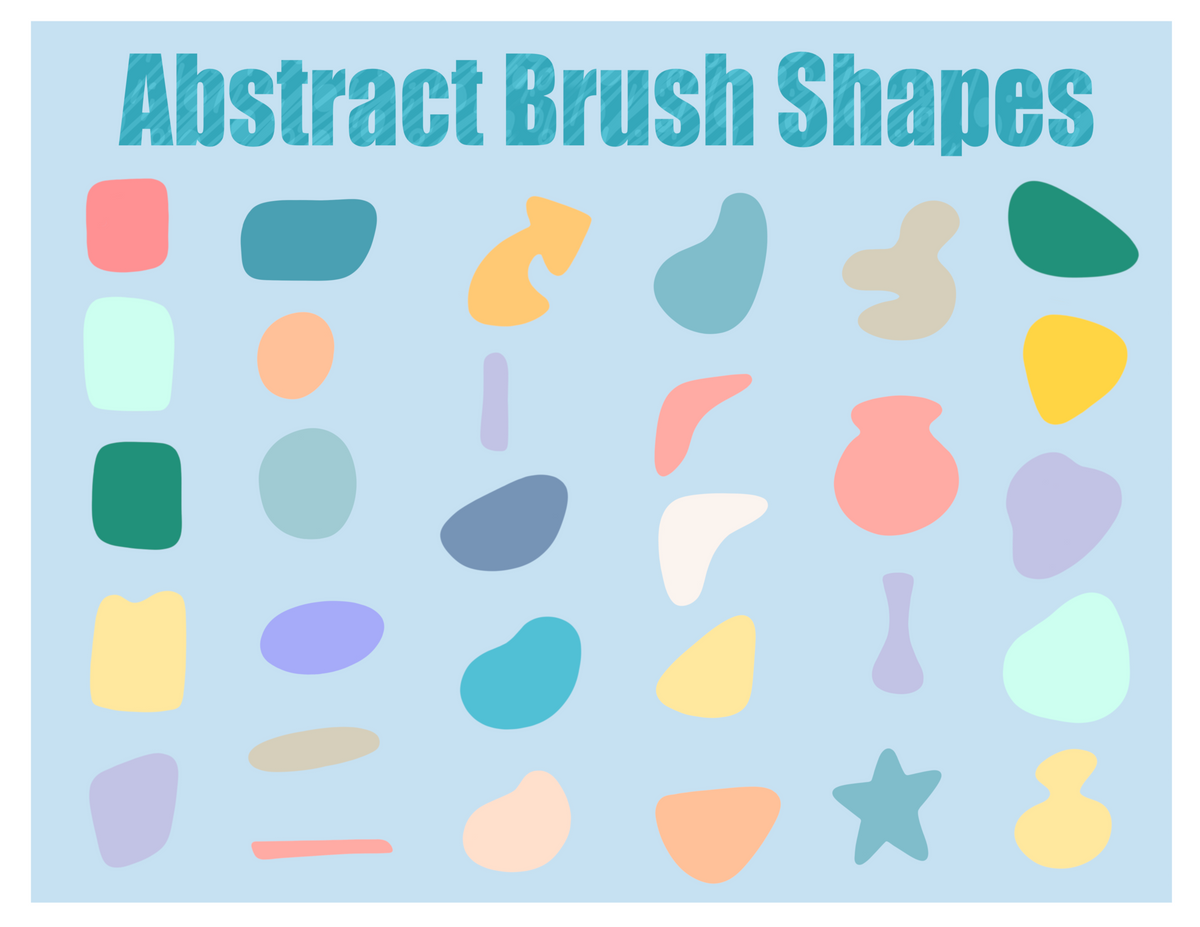 Abstract Brush Procreate Bundle – Well Crafted Studio