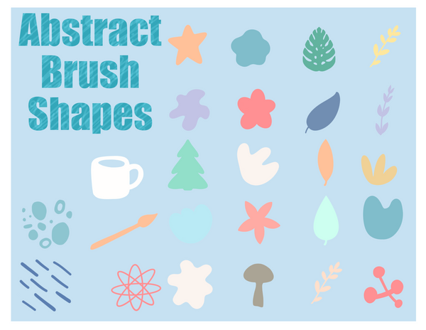 Abstract Brush Procreate Bundle