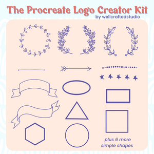 The Procreate Logo Creator Mini Kit