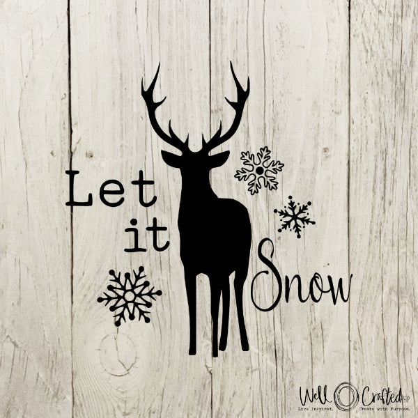 Let It Snow Digital Design