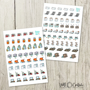 Planner Stickers - Household Chores